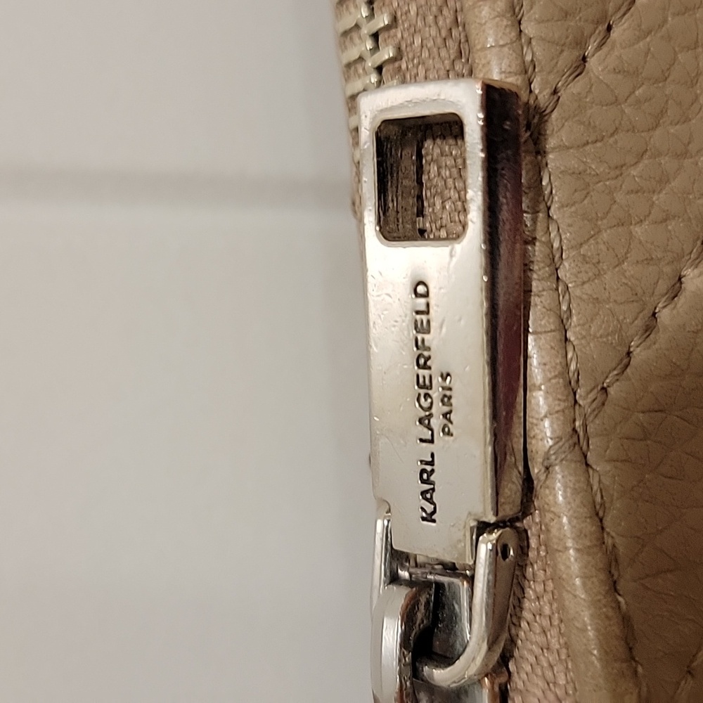 Karl Lagerfeld Crossbody Tan Purse - Picture 4 of 12